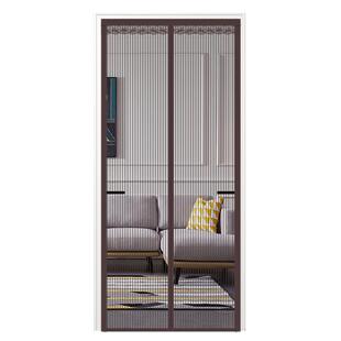 防蚊门帘夏季金刚网家用卧室磁吸纱门纱窗免打孔魔术贴自吸全磁条