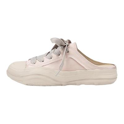 圆头溶解鞋真皮休闲帆布鞋