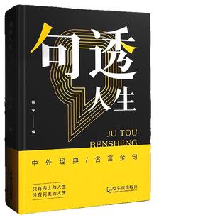 抖音同款句透人生正版中外经典名言名句智慧哲学每日箴言向上的生活励志书Y佳句感悟哲理警句格言艺术精选语言金句受益句子故事