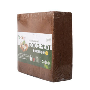 椰砖营养土花卉植物通用种菜土壤多肉种植土进口脱盐椰糠大块耶砖
