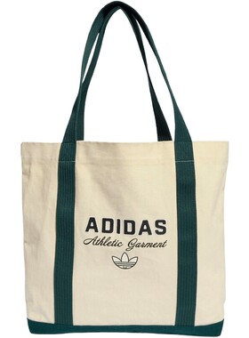 adidas阿迪达斯三叶草男女TOTE BAG运动休闲单肩包KF2041