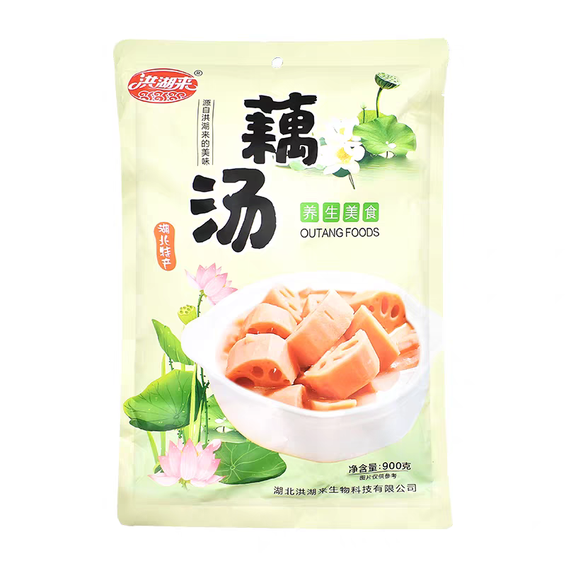 洪湖藕汤粉藕香甜即食袋装900g