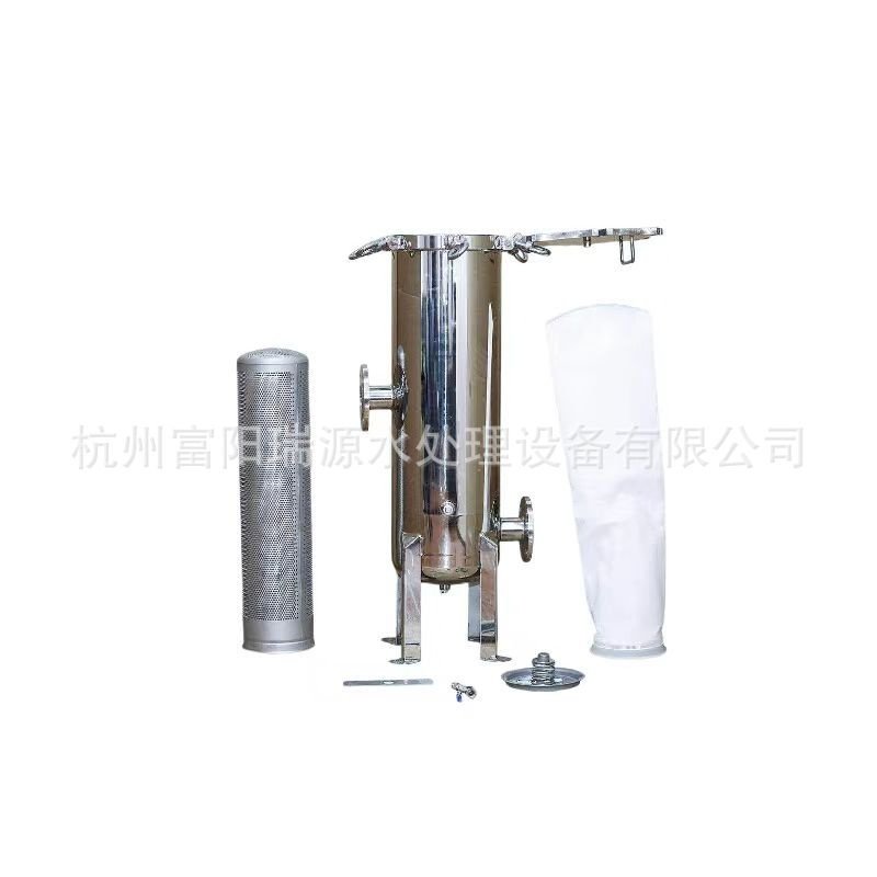 【瑞源供应】厂家直销 单袋 布袋袋滤器  带盲板  快装吊耳