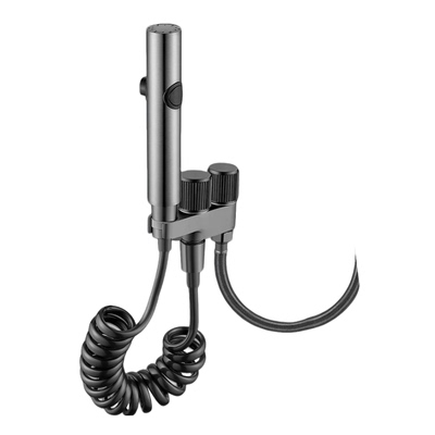 科倍洁高压马桶伴侣冲洗喷枪一进二出家用卫生间厕所角阀喷头套装