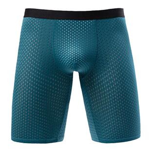 运动内裤冰丝网眼男大码夏季薄款大码防磨腿跑步裆短裤加长四角裤