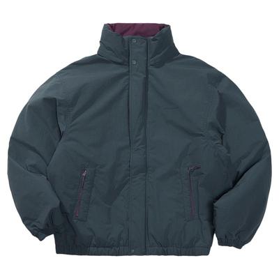 Monterest新雪丽拼色立领棉服