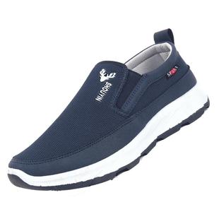 老北京布鞋男秋冬款中老年人保暖鞋冬季棉鞋爸爸冬天休闲运动男鞋