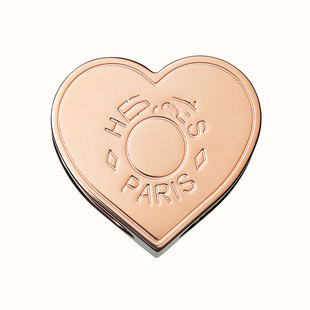 迷你爱心twilly丝巾扣环创意方巾打结高端领结钛钢围巾扣通勤配饰