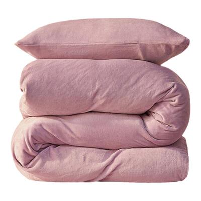 百里丝冬季四件套加厚保暖牛奶绒