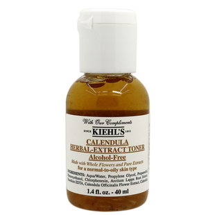 科颜氏 金盏花爽肤水40ml小样 保湿镇静舒缓控油湿敷收缩毛孔油皮