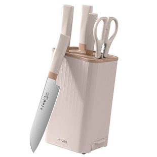 十八子作全套组合菜刀家用厨房刀具套装不锈钢菜板菜刀二合一正品