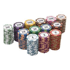 麻将筹码棋牌室专用卡片德州筹码币积分币打麻将打扑克牌14g码币