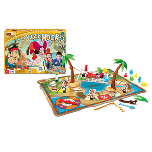 获奖玩具！好玩！不要惊动沉睡船长窃海盗宝藏3-9岁儿童2-4人桌游