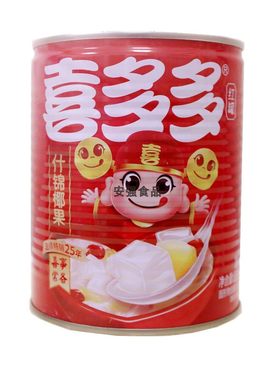 喜多多什锦椰果即食椰果王2罐装