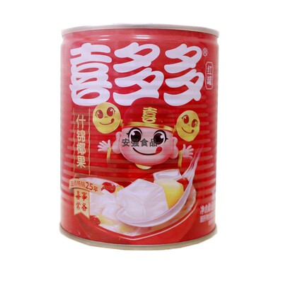 喜多多什锦椰果即食椰果王2罐装