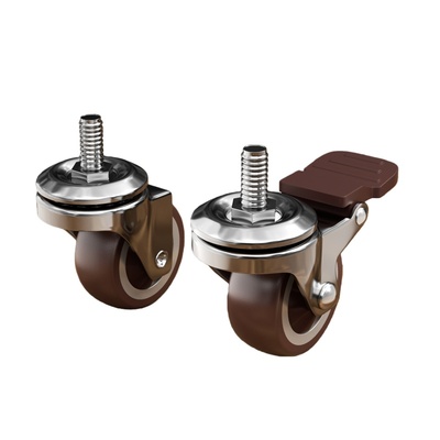 M6M8丝杆万向轮大全静音滑轮