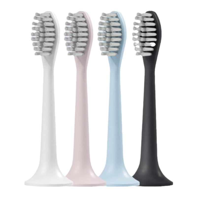 拜尔电动牙刷头原装通用替换刷头4支装适配A9/A9Plus系列非拜耳正