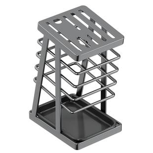 高颜值厨房刀架2024新款置物架家用沥水台面专用挂刀具刀座收纳架