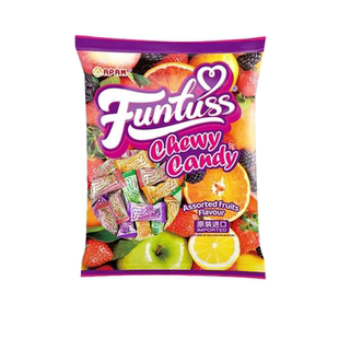 欢特思funtuss马来西亚果味软糖番石榴味喜糖婚糖水果糖零食批发