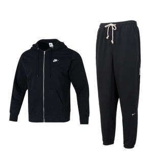 耐克nike男款训练两件套2025春季新款运动服毛圈卫衣长裤运动套装
