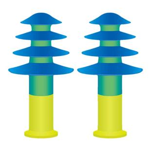 Deomun游泳耳塞洗澡防水专业带绳带线不隔音成人儿童眼镜泳镜套装