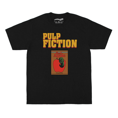 昆汀电影低俗小说红苹果香烟短袖