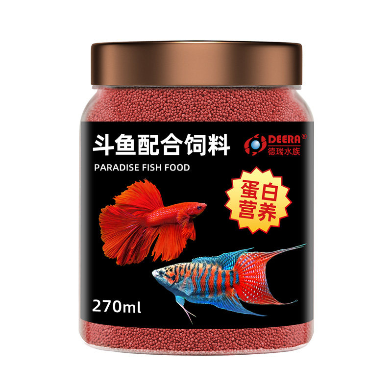 斗鱼饲料专用鱼食中国普叉小型鱼