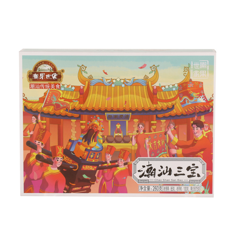 潮果世家独立包装即食小包装