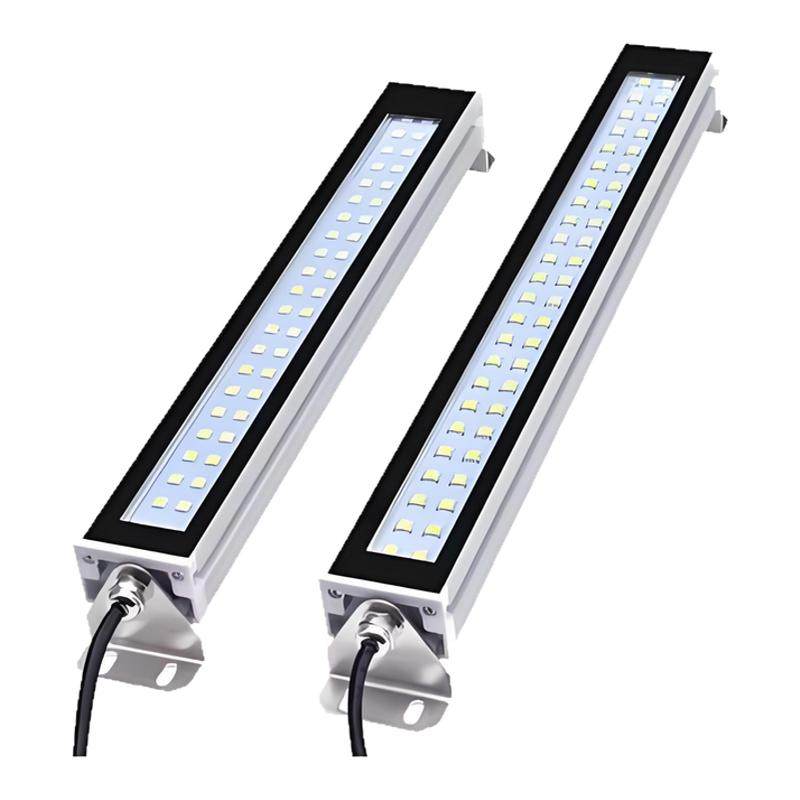 机床LED工作灯防水防油防爆220V/36V24V照明灯台灯滑动支架工作灯