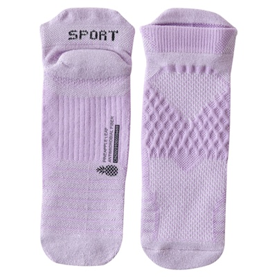 运动风低帮短袜毛巾袜底吸汗减震