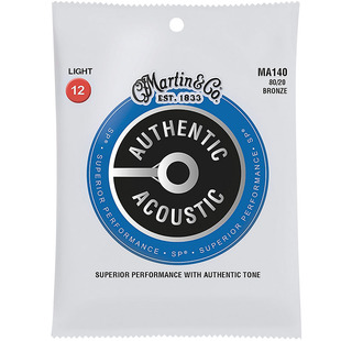 Martin马丁MA140黄铜 MA540 7100磷铜民谣木吉他琴弦套弦吉他弦