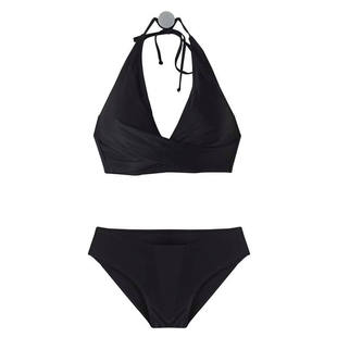 艺考泳衣女模特空乘考试服表走秀性感三点式小胸比基尼无logo