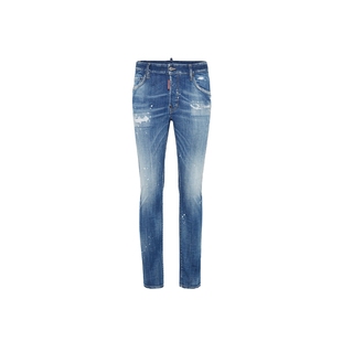 【5折】DSQUARED2/D2次方  男士修身复古牛仔裤SUPER TWINKY