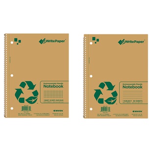 凯萨KAISA美式复古线圈笔记本A4高颜值大学生考研专用英语单词本A5加厚可平摊横线本ins风网格记事本错题本子