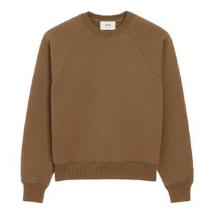 【季末甄选】Ami Paris 男女同款同色ADC针织套头衫 爱心圆领卫衣