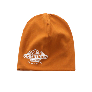 男童帽子秋冬款男宝宝秋冬季新款纯棉防风护耳女童双层套头堆堆帽