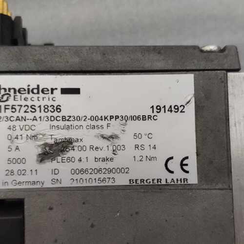 议价DEK印刷机T轴马达 Schneider ILA1F572S1836 施耐德ILA1F572S