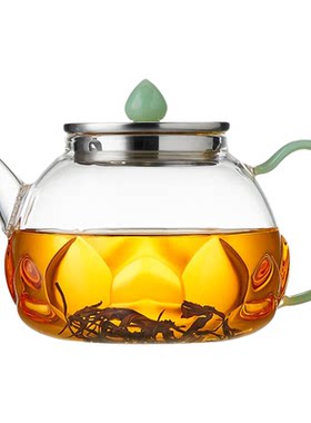 美斯尼玻璃煮茶壶茶水分离花茶壶