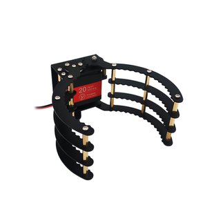 铝合金机械爪大爪子机器人机械手臂舵机电动夹爪无人机夹持器