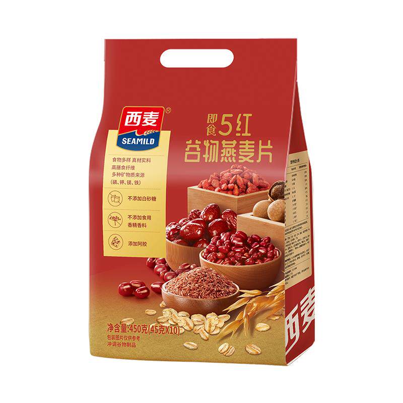 西麦五红粗粮谷物0添加蔗糖