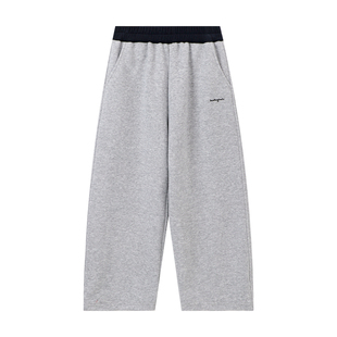 布丁哈鲁春装女童童装洋气裤子2026春季新款儿童撞色百搭休闲裤