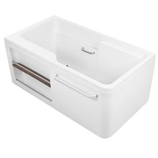 科勒浴缸小户型亚克力裙边式角位成人浴缸亲子1.5/1.3m长度1.7米