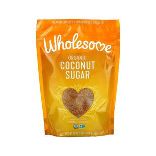 香港直发Wholesome椰子棕榈糖有机香甜醇厚浓郁无颗粒美味454g
