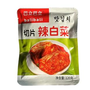 大同江辣白菜120克X5袋延边辣白菜 正宗韩国小菜手工腌制切段泡菜