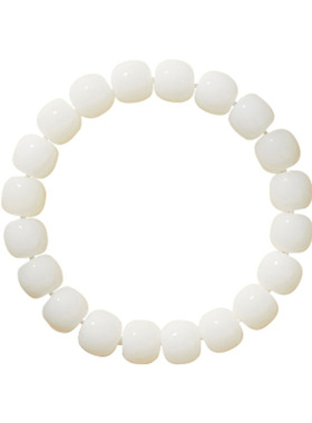 纯天然白玉菩提手串女款佛珠正品