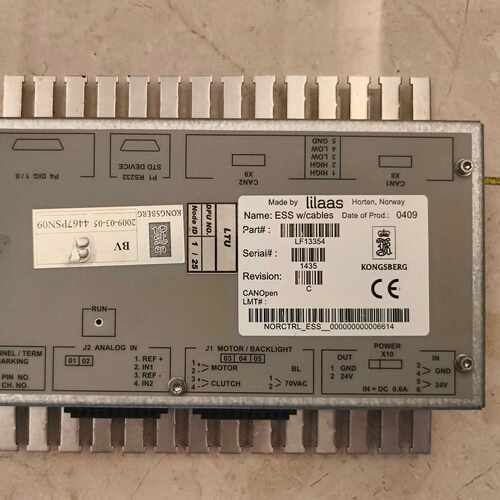 议价！康士伯 KONGSBERG ESS主机遥控模块