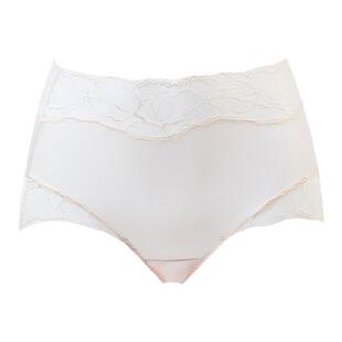 贝佳人正品无痕舒适透气女士收复内裤性感蕾丝镂空中腰轻薄平角裤