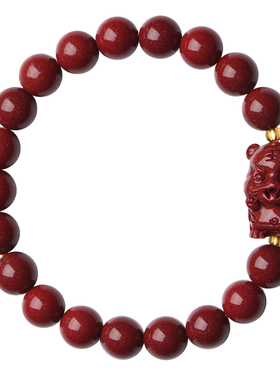 宫廷级高含量朱砂生肖手串