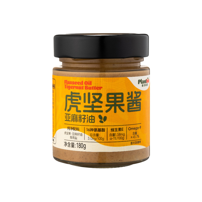虎坚果酱油莎豆酱沙拉酱火锅蘸料拌面调味酱早餐180克亚麻籽油味