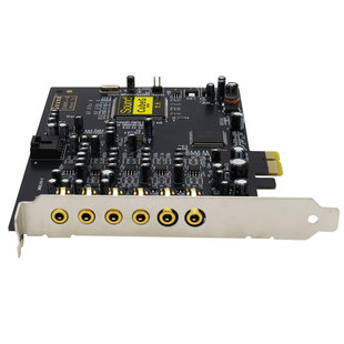 创新技术7.1声卡PCI-E小卡槽电脑独立内置A5声卡主播直播套装设备